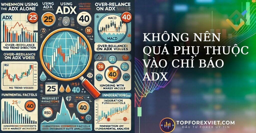 Không nên phụ thuộc vào chỉ báo ADX