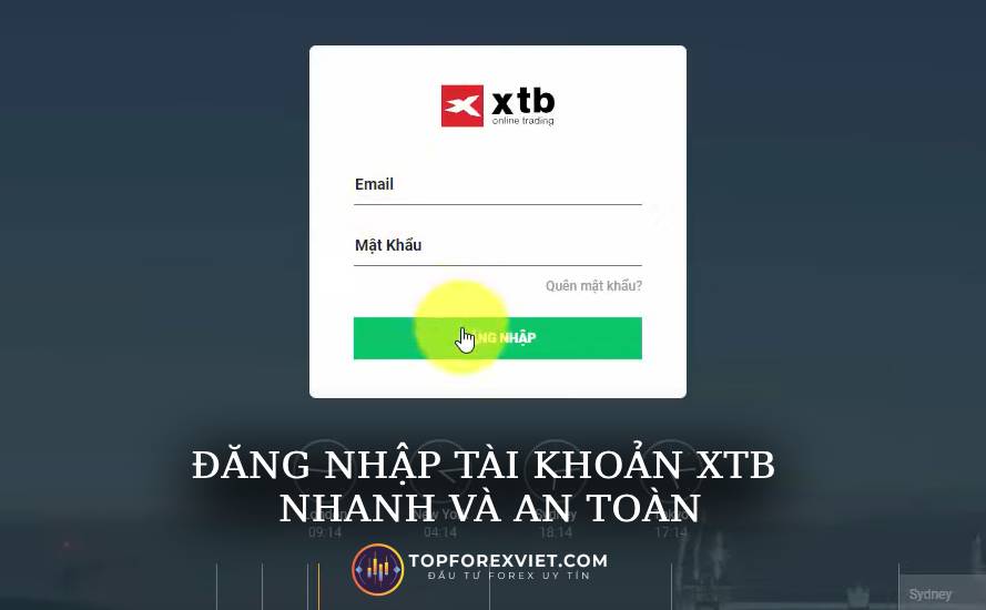 đăng nhập xtb