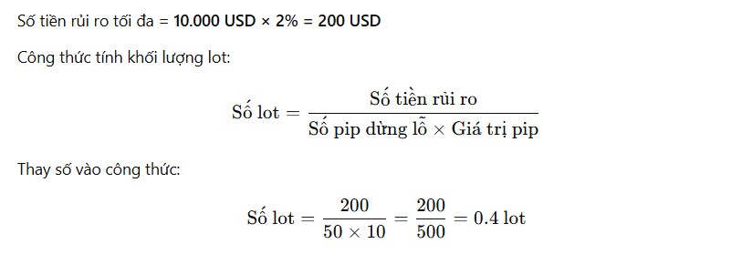 Cách tính Lot trong Forex